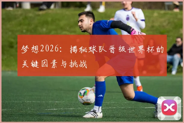 梦想2026:揭秘球队晋级世界杯的关键因素与挑战